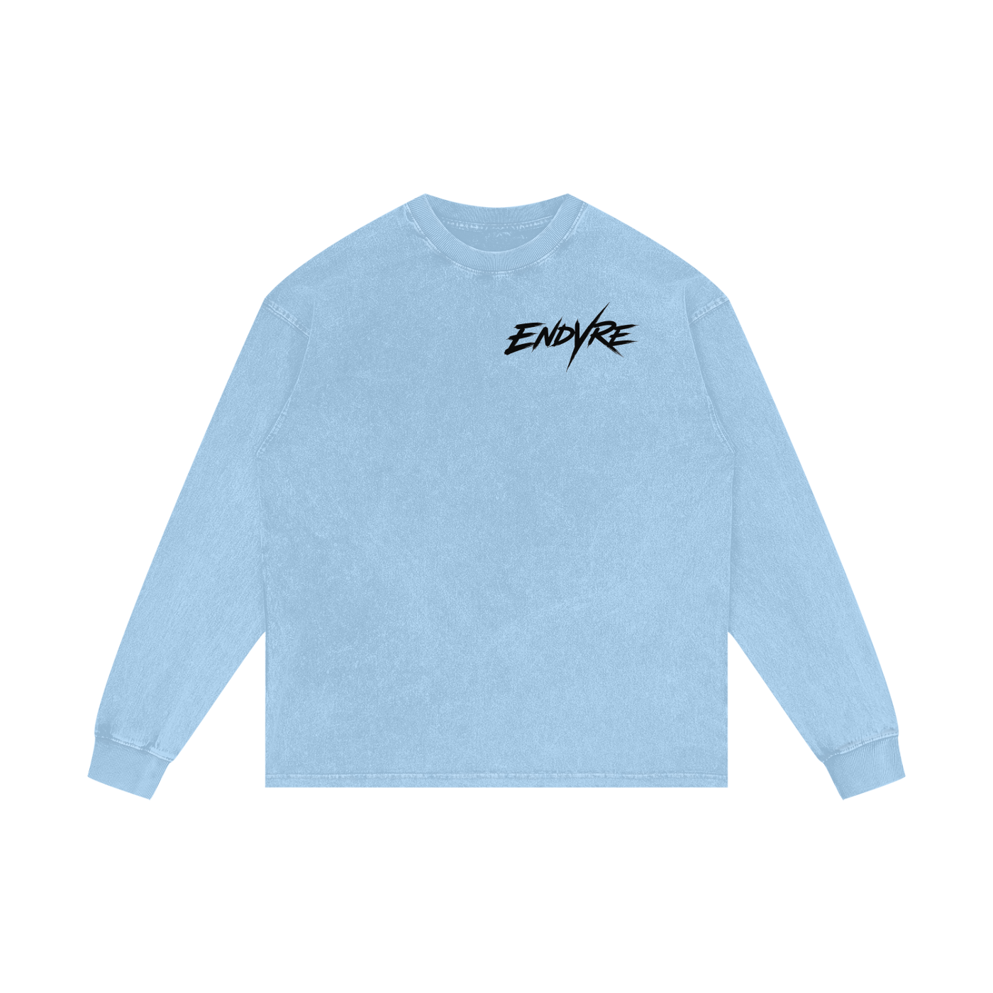 Acid Wash Oversize Long Sleeve T-Shirt