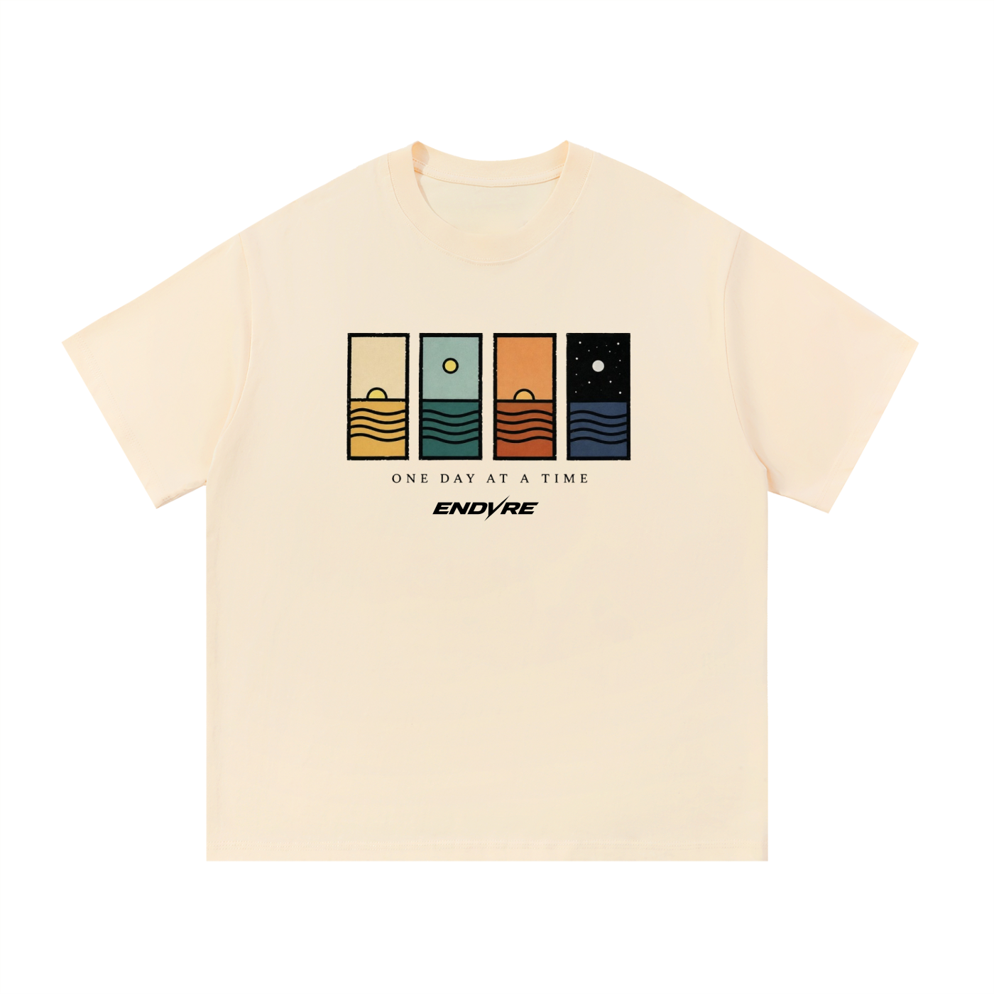 “One Day At A Time” Cotton T-Shirt