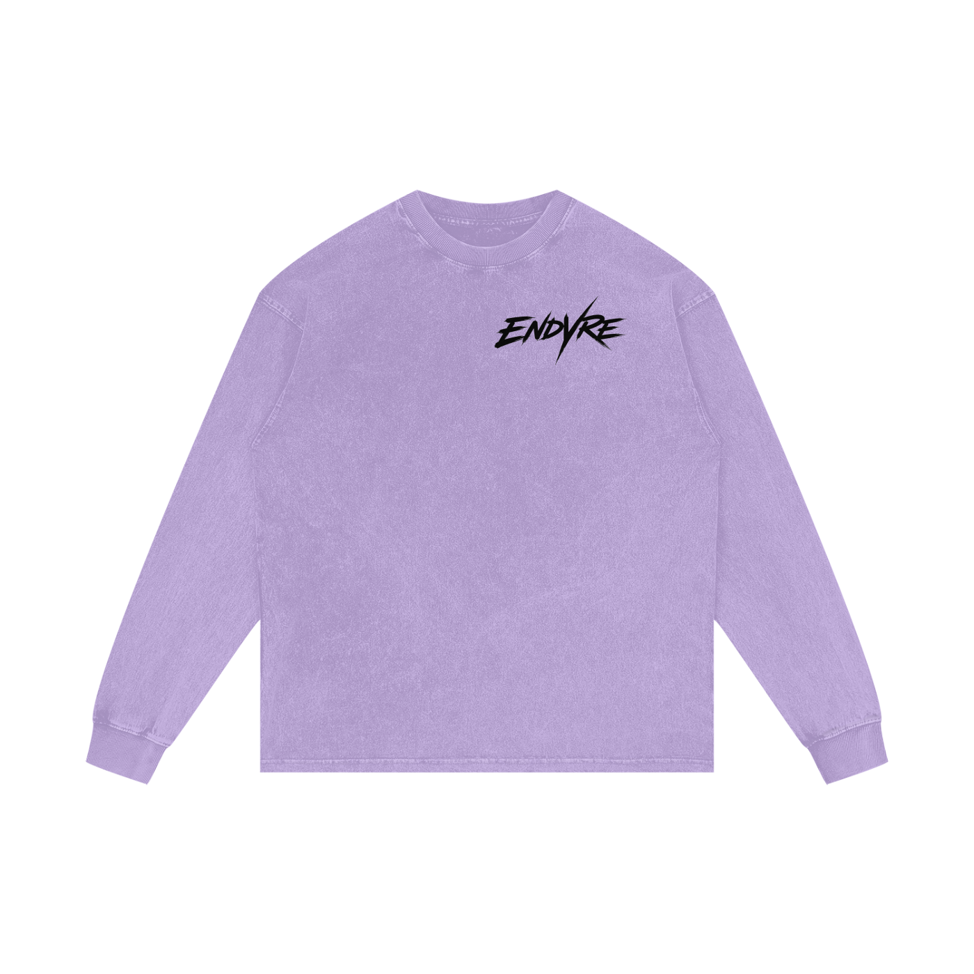 Acid Wash Oversize Long Sleeve T-Shirt