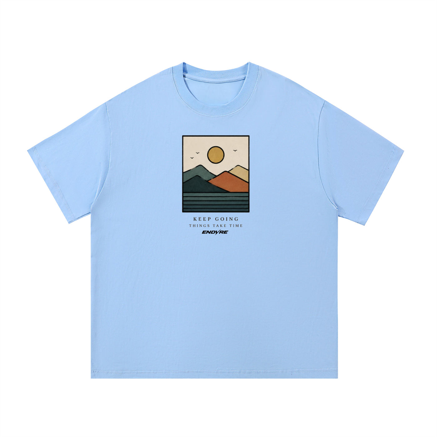 “Keep Going” Cotton T-Shirt