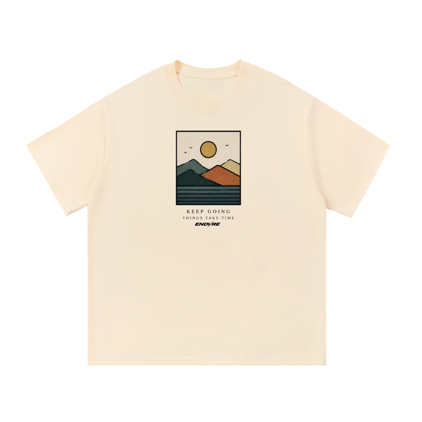 “Keep Going” Cotton T-Shirt