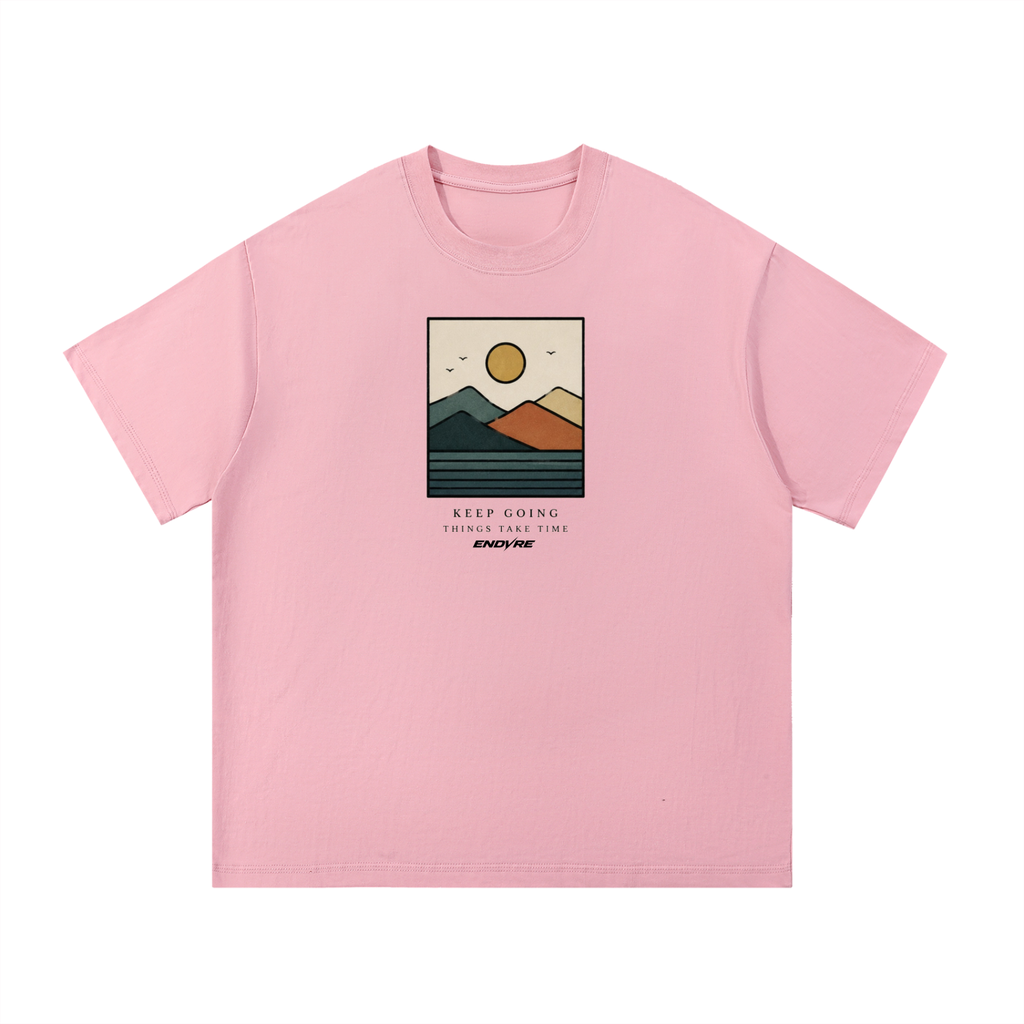 “Keep Going” Cotton T-Shirt