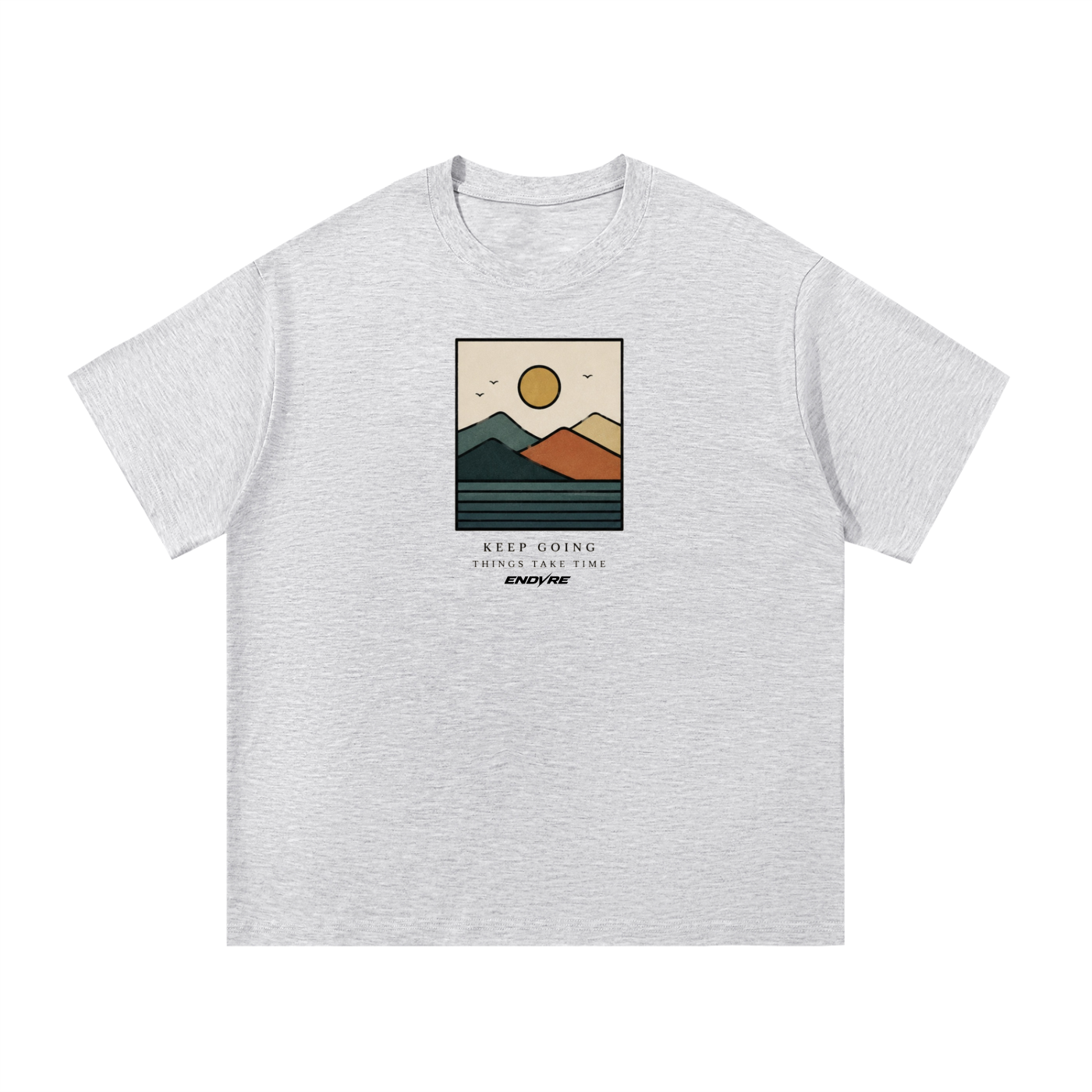 “Keep Going” Cotton T-Shirt