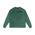 Acid Wash Oversize Long Sleeve T-Shirt