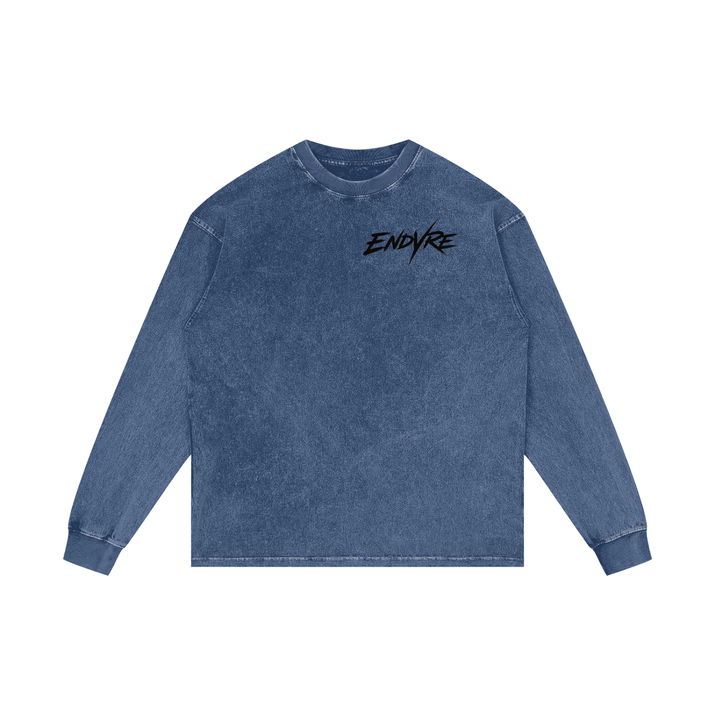 Acid Wash Oversize Long Sleeve T-Shirt