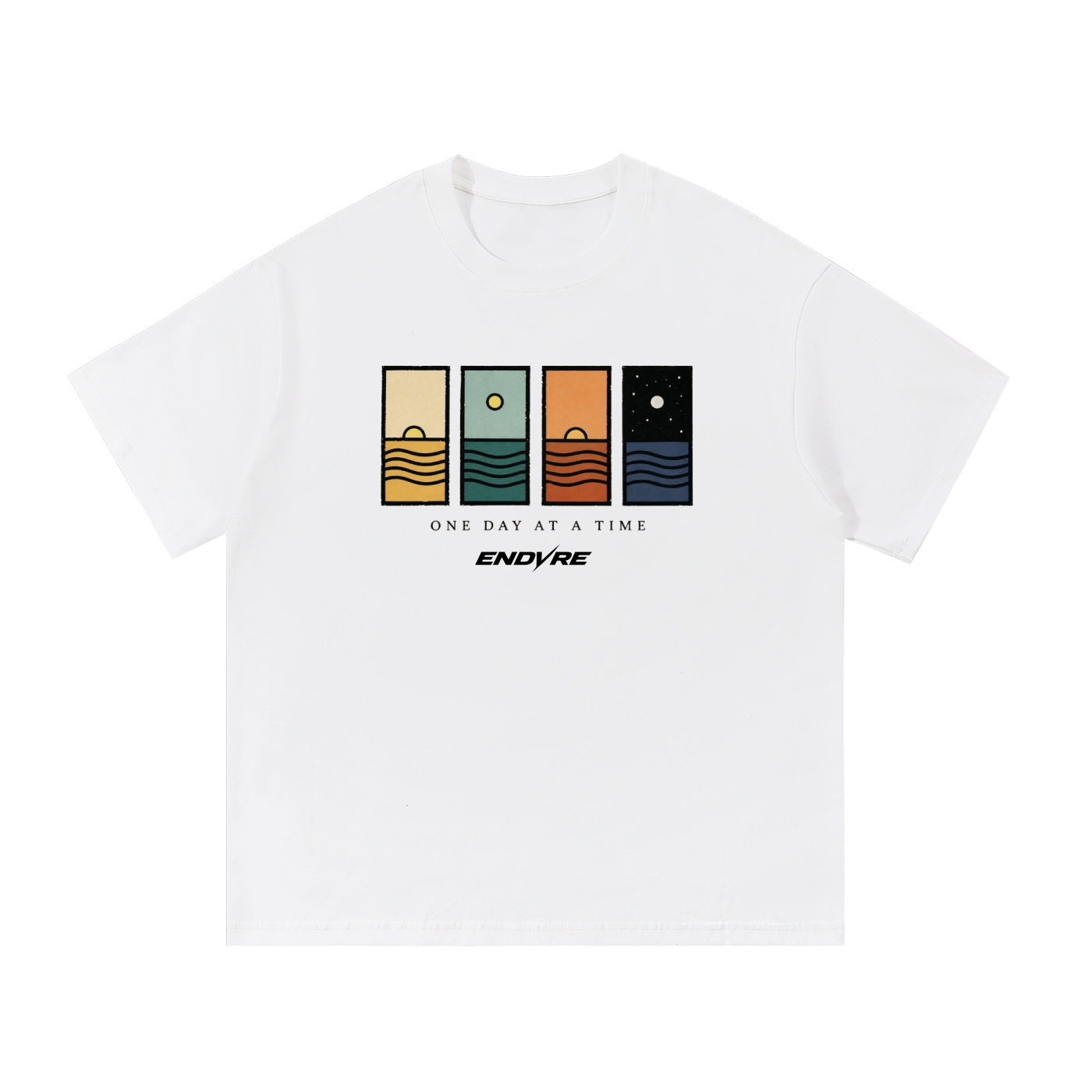 “One Day At A Time” Cotton T-Shirt