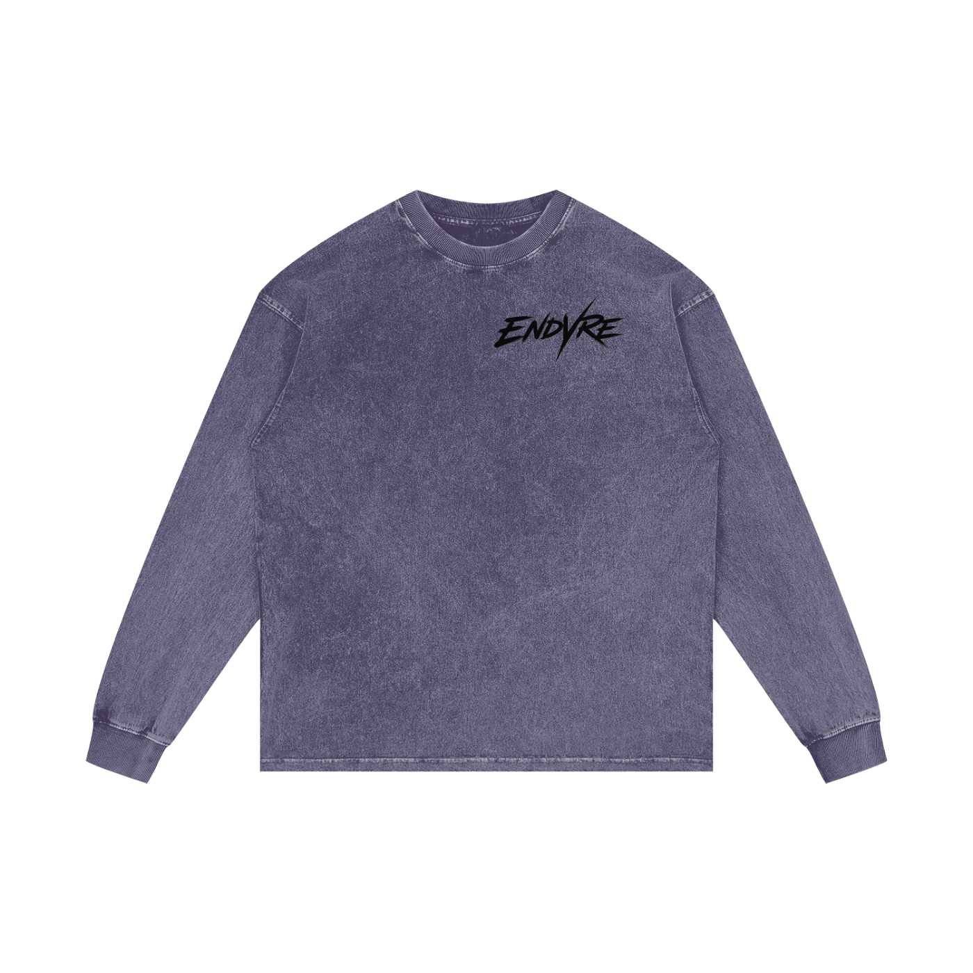Acid Wash Oversize Long Sleeve T-Shirt