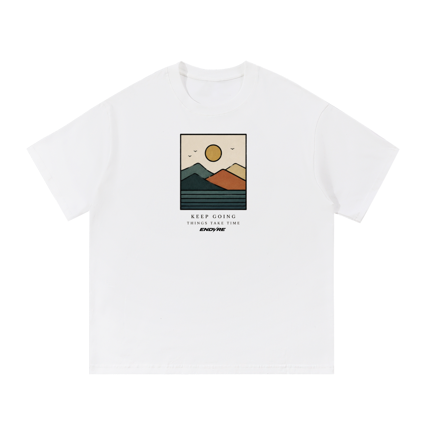 “Keep Going” Cotton T-Shirt